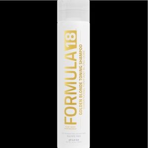 Formula 18 by Enjoy Golden Blonde Toning Shampoo
